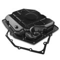 Transmission Oil Pan with Gasket & Drain Plug for 2005 Jeep Liberty