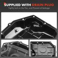 Transmission Oil Pan with Gasket & Drain Plug for 2005 Jeep Liberty