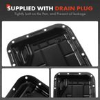 Transmission Oil Pan with Gasket for Dodge Dakota Ram 1500 Jeep Grand Cherokee