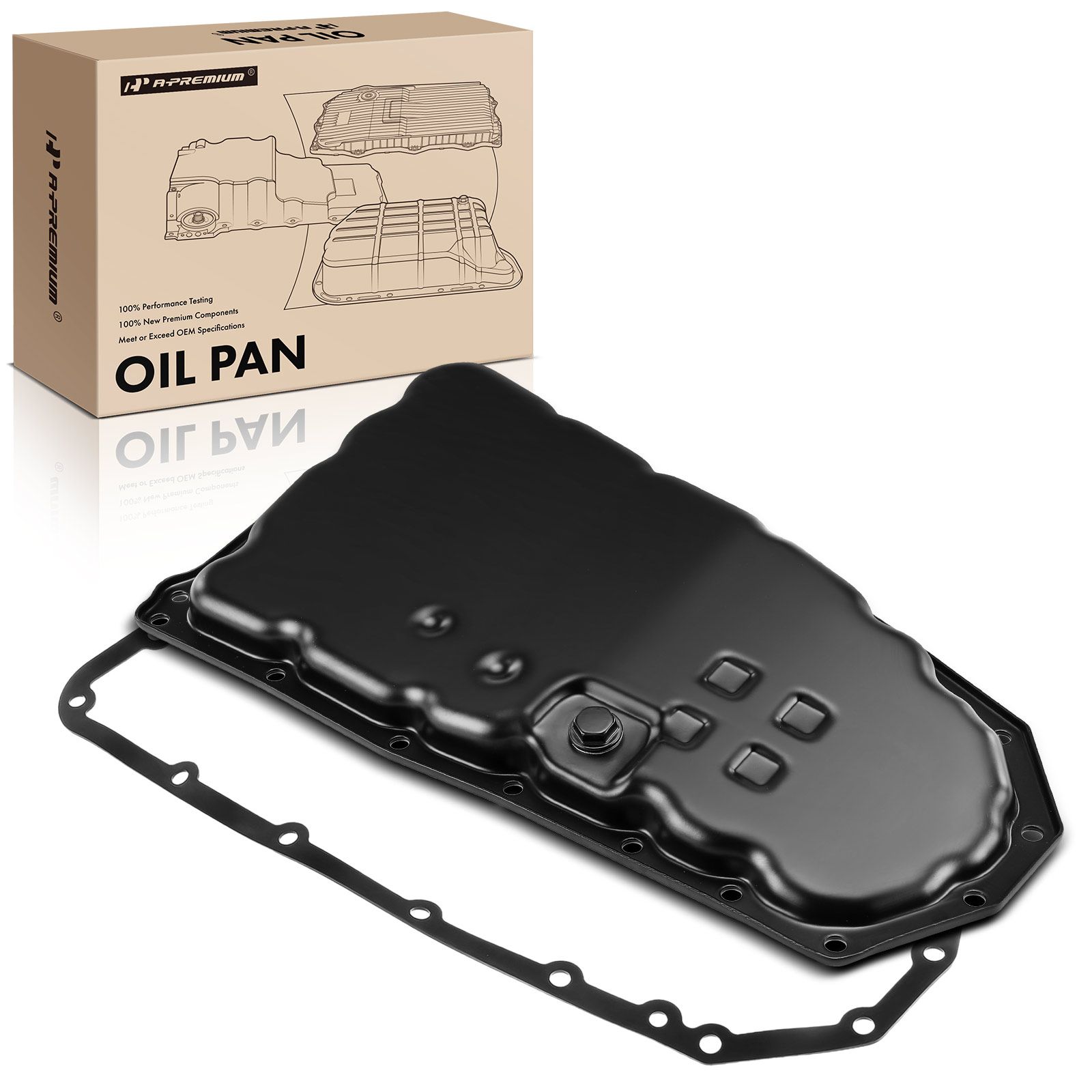 Transmission Oil Pan with Gasket for 2011 Nissan Rogue 2.5L l4