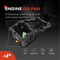 Engine Oil Pan with Gasket for 2015 Ford F-150 2.7L V6