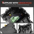 Engine Oil Pan with Gasket for 2015 Ford F-150 2.7L V6