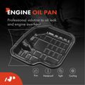 Lower Engine Oil Pan with Gasket for 1999 Nissan Sentra 2.0L l4