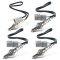 4 Pcs Upstream & Downstream O2 Oxygen Sensor for 2005 Hyundai Tucson 2.7L V6