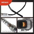 4 Pcs Upstream & Downstream O2 Oxygen Sensor for 2002 Kia Sedona 3.5L V6