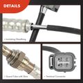 2 Pcs Downstream O2 Oxygen Sensor for 2004 Land Rover Discovery 4.6L V8