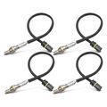 4 Pcs Upstream & Downstream O2 Oxygen Sensor for 2000 Mercedes-Benz SL600 6.0L V12