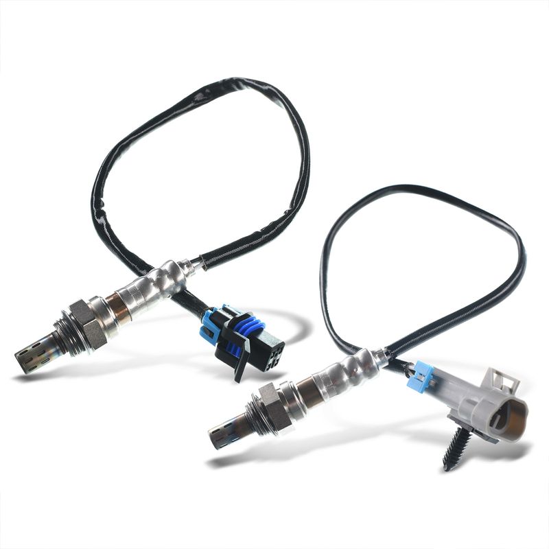 2 Pcs Upstream & Downstream O2 Oxygen Sensor for 2005 GMC Canyon 3.5L l5