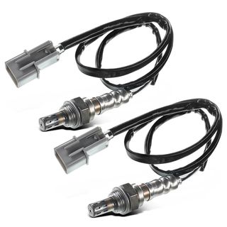 2 Pcs Downstream Front & Rear O2 Oxygen Sensor for Hyundai Santa Fe Kia 3.5L 03-06