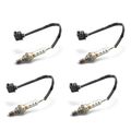 4 Pcs Upstream & Downstream O2 Oxygen Sensor for 2013 Dodge Challenger 3.6L V6