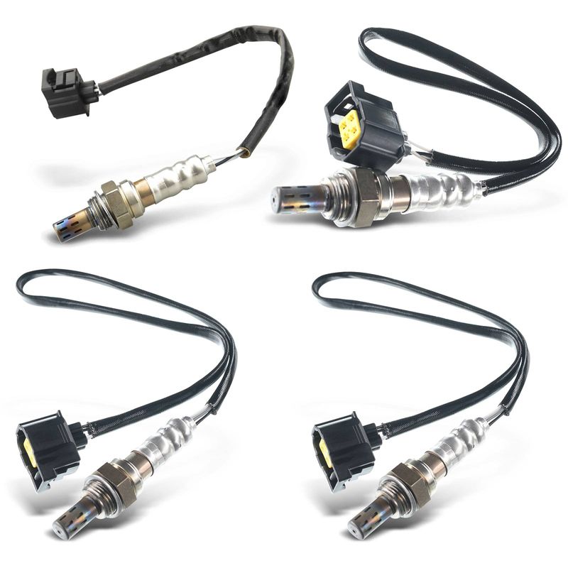 4 Pcs Upstream & Downstream O2 Oxygen Sensor for 2006 Mitsubishi Raider 3.7L V6