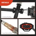 Downstream O2 Oxygen Sensor for 2012 Porsche Cayman 3.4L H6