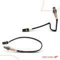 2 Pcs Downstream Left & Right O2 Oxygen Sensor for 2006 BMW 650i 4.8L V8