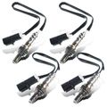 4 Pcs Upstream & Downstream O2 Oxygen Sensor for 2003 Ford Mustang 3.8L V6