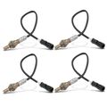 4 Pcs Upstream & Downstream O2 Oxygen Sensor for 1999 Ford E-350 Econoline Club Wagon 5.4L V8