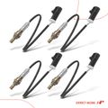 4 Pcs Upstream & Downstream O2 Oxygen Sensor for 1999 Ford E-350 Econoline Club Wagon 5.4L V8