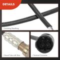 2 Pcs Downstream O2 Oxygen Sensor for 1997 BMW 740iL 4.4L V8