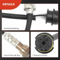 4 Pcs Upstream & Downstream Oxygen Sensors for BMW 540i 740i 740iL 750iL 850Ci