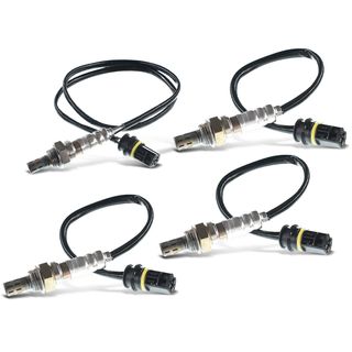 4 Pcs Upstream & Downstream O2 Oxygen Sensor for Mercedes-Benz SL500 V8 5.0L 96-98