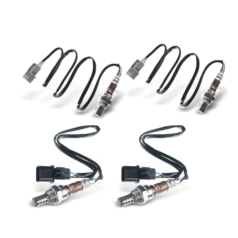 4 Pcs Upstream & Downstream O2 Oxygen Sensor for 2003 Mitsubishi Eclipse 3.0L V6