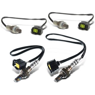 4 Pcs Upstream & Downstream O2 Oxygen Sensor for Jeep Grand Cherokee 2004 4.0L