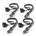 4 Pcs Upstream & Downstream O2 Oxygen Sensor for 2002 Dodge Ram 1500 4.7L V8