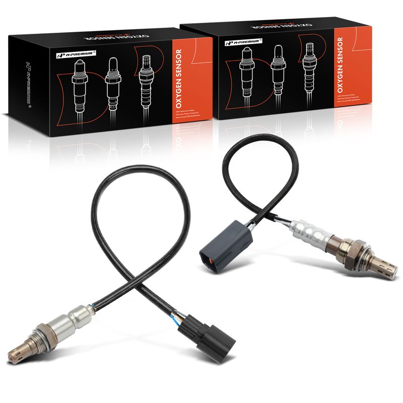 thumbnail image 2 of 2pc Upstream & Downstream O2 Sensor Set For Mazda 3 2.0L/2.3L 2004–2005 – REDHARE 1 Yr Warranty 2 of 2