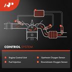 Upstream O2 Oxygen Sensor for Audi S4 S5 B8 B8.5 2014 V6 3.0L