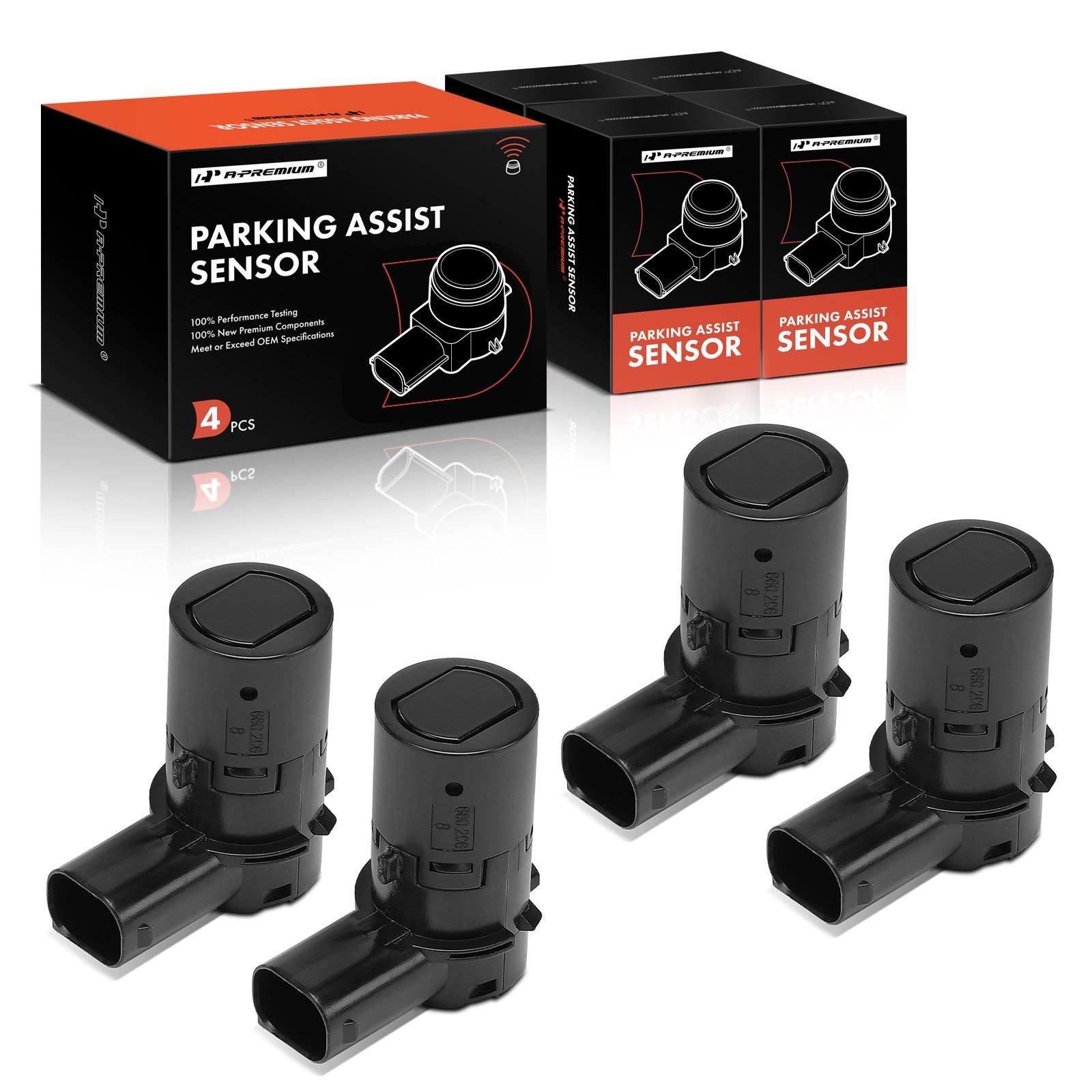 4 Pcs Rear Parking Assist Sensor for 2006 Dodge Caravan