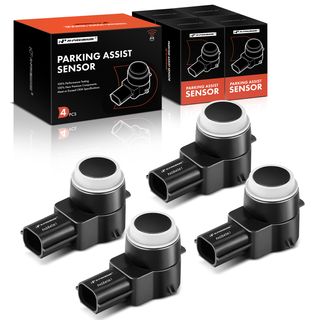 4 Pcs Front & Rear Parking Assist Sensor for Chevy Camaro 10-15 Cadillac GMC