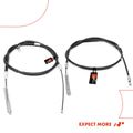 2 Pcs Rear Parking Brake Cable for 2003 GMC Sierra 2500 HD