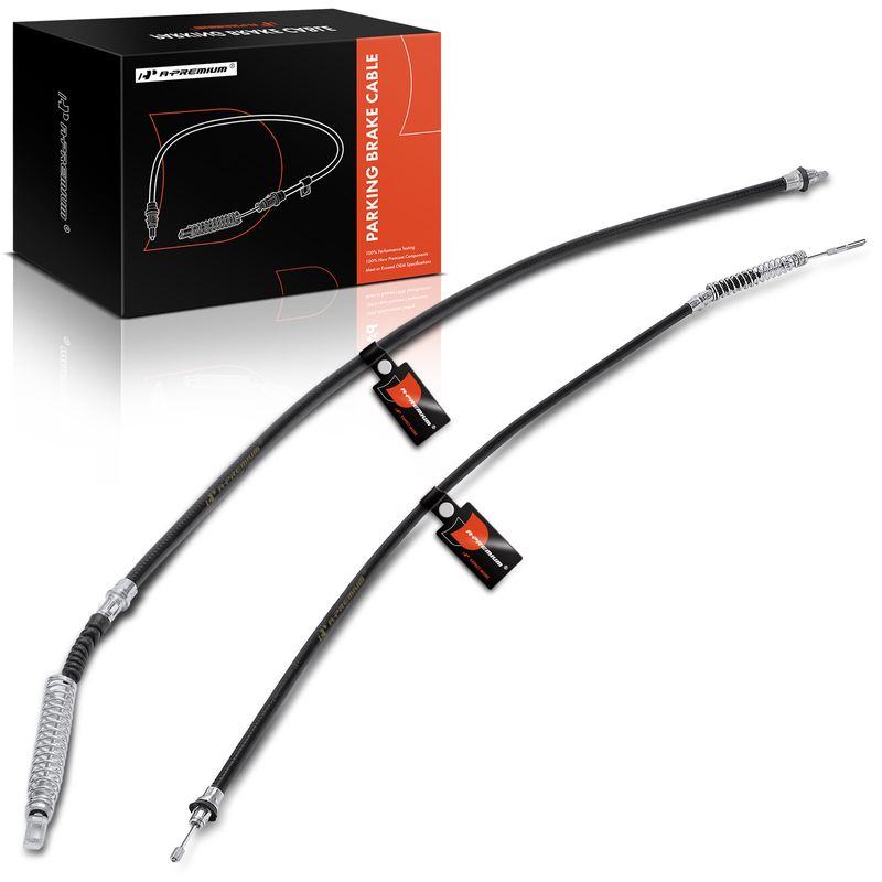 2 Pcs Rear Parking Brake Cable for 2006 Ford Freestyle