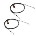 2 Pcs Rear Parking Brake Cable for 1998-2002 Chevrolet Prizm