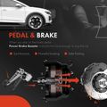 Vacuum Power Brake Booster Single Diaphragm for Dodge Durango Jeep Grand Cherokee 2011-2015 SUV