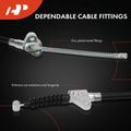 2 Pcs Rear Parking Brake Cable for 2002 Toyota Camry