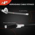 2 Pcs Rear Parking Brake Cable for 2002 Toyota Camry