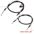 2 Pcs Rear Parking Brake Cable for Kia Sephia 1998-2001 Spectra 2000-2004