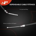 Rear Driver Parking Brake Cable for 2005 Ford Explorer Sport Trac