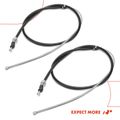 2 Pcs Rear Parking Brake Cable for 2009 Volkswagen Golf City