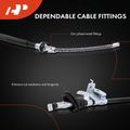 Rear Passenger Parking Brake Cable with Bracket for 2006 Honda Ridgeline