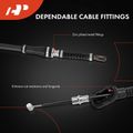 2 Pcs Rear Parking Brake Cable for 2008 Kia Sportage