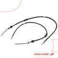 2 Pcs Rear Parking Brake Cable for 2006 Mitsubishi Lancer