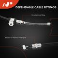 2 Pcs Rear Parking Brake Cable for Chevrolet Aveo Pontiac G3