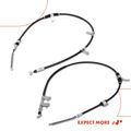 2 Pcs Rear Parking Brake Cable for Chevrolet Aveo Pontiac G3