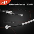 2 Pcs Rear Parking Brake Cable for 2009 BMW X3