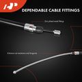 2 Pcs Rear Parking Brake Cable for 2009 BMW X3