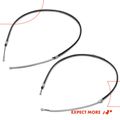 2 Pcs Rear Parking Brake Cable for 2009 BMW X3