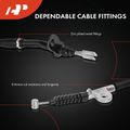 2 Pcs Rear Parking Brake Cable for INFINITI G35 2004-2007