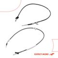 2 Pcs Rear Parking Brake Cable for 2006 Honda Accord