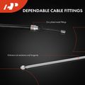 Rear Driver Parking Brake Cable for 2006 BMW 525xi